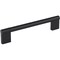 Elements 160 mm Center-to-Center Matte Black Knox Cabinet Bar Pull 645-160MB - alternate 1
